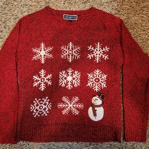 Vintage Karen Scott Holiday Ugly Sweater Size Petite Large